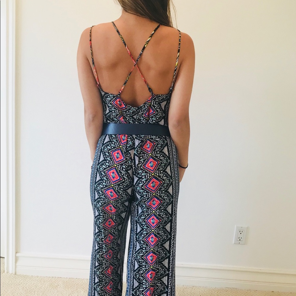 Aztec pants romper - Picture 3 of 4